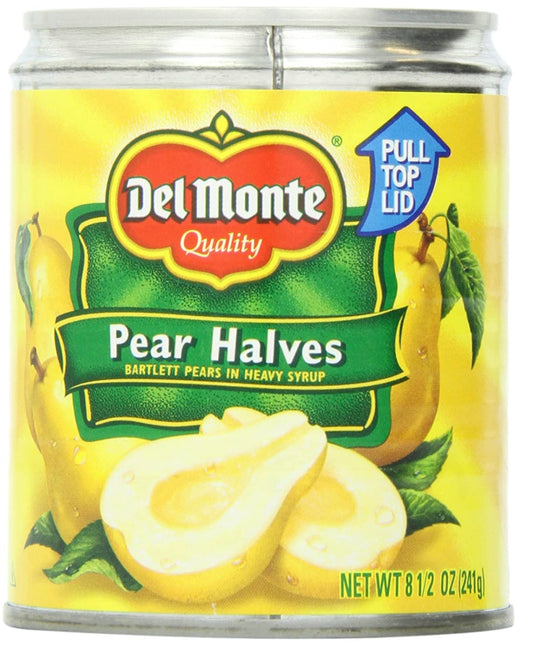 Del Monte Pear Halves 8.5oz