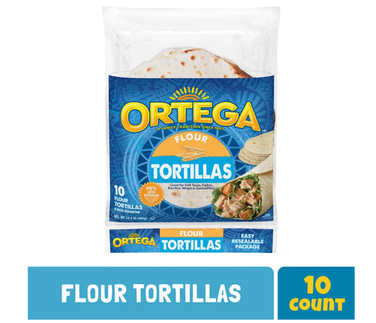 Ortega Flour Tortillas 10ct