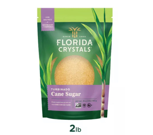 Florida Crystals Turbinado Cane Sugar 32oz