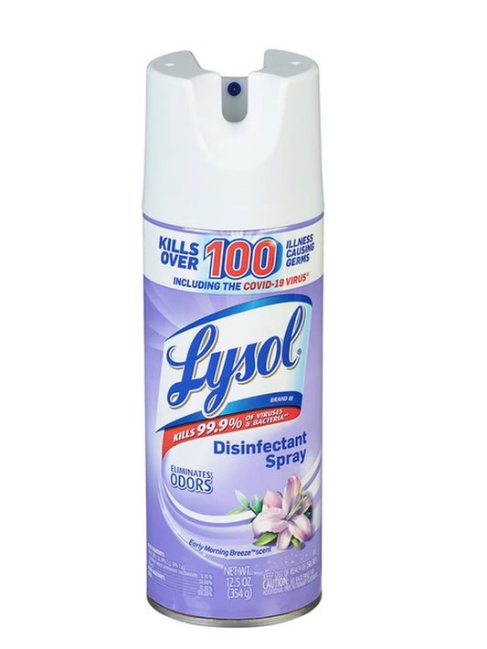 Lysol Disinfectant Spray Early Morning Breeze 12.5oz