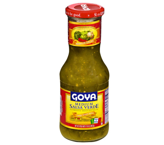 Goya Medium Salsa Verde 17.6 oz