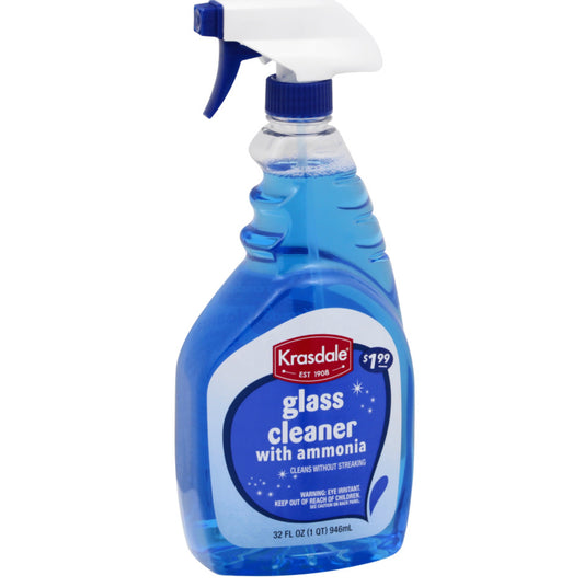 Krasdale Glass Cleaner with Ammonia 32oz