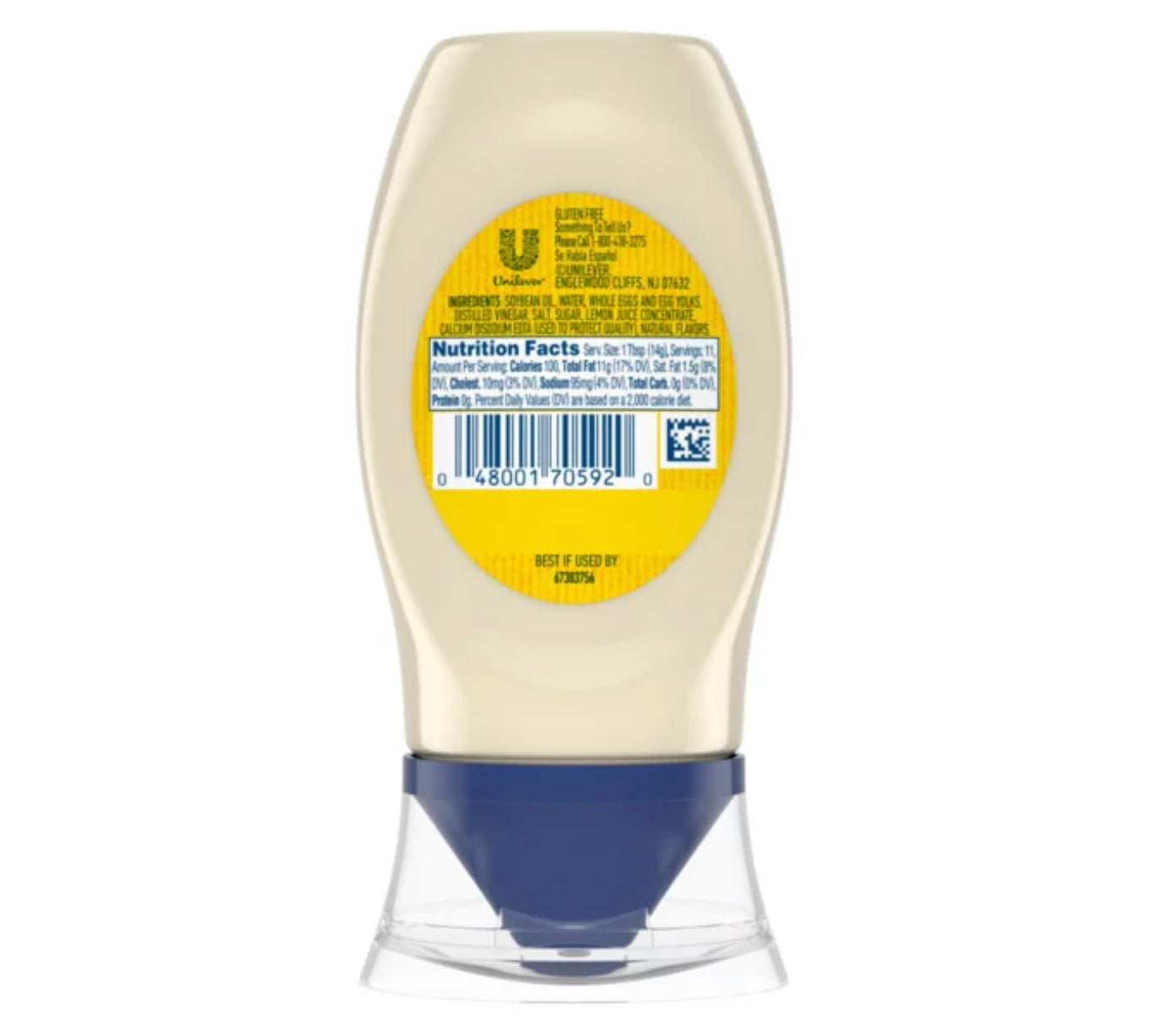 Hellmann's Real Mayonnaise 5.5oz