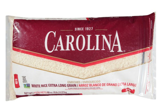 Carolina Extra Long Grain Enriched White Rice 5lb