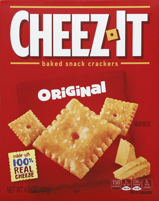 Cheez It Crackers 4.5oz