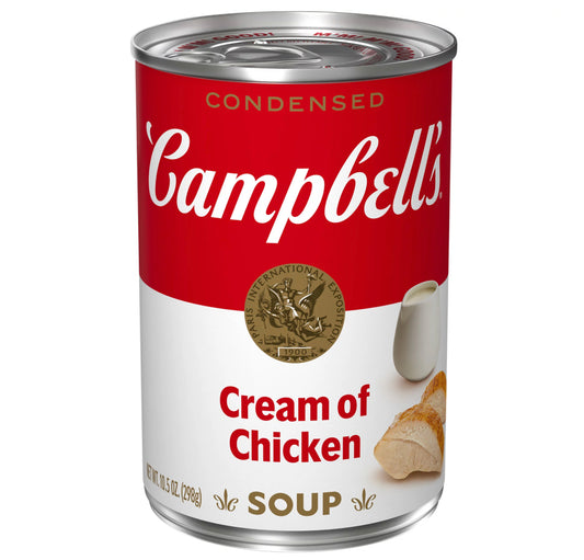 Campbell's Condensed Cream of Chicken Soup 10.5oz Can