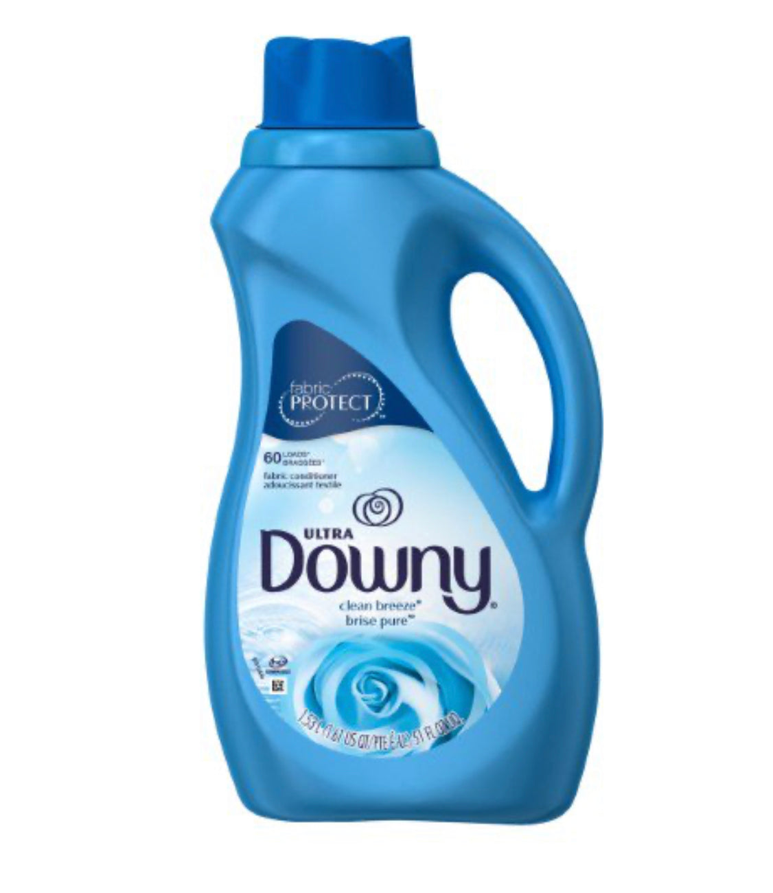 Downy Ultra Liquid Fabric Softener Clean Breeze 51oz