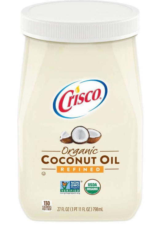 Crisco Refined Organic Coconut Oil 27oz