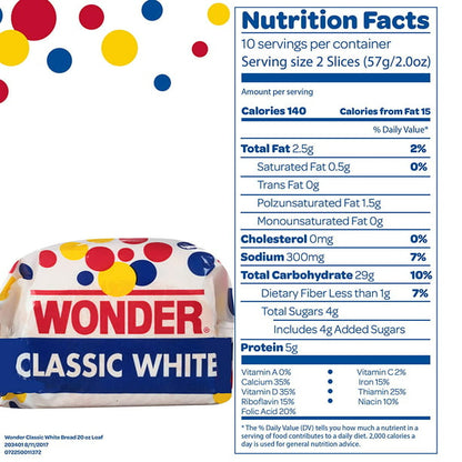 Wonder Bread 20oz