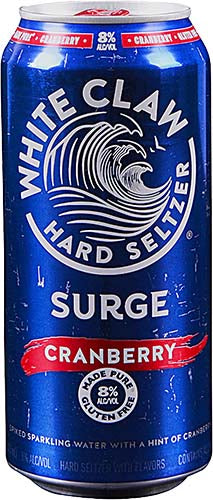 White Claw Surge Cranberry 16oz 8% abv