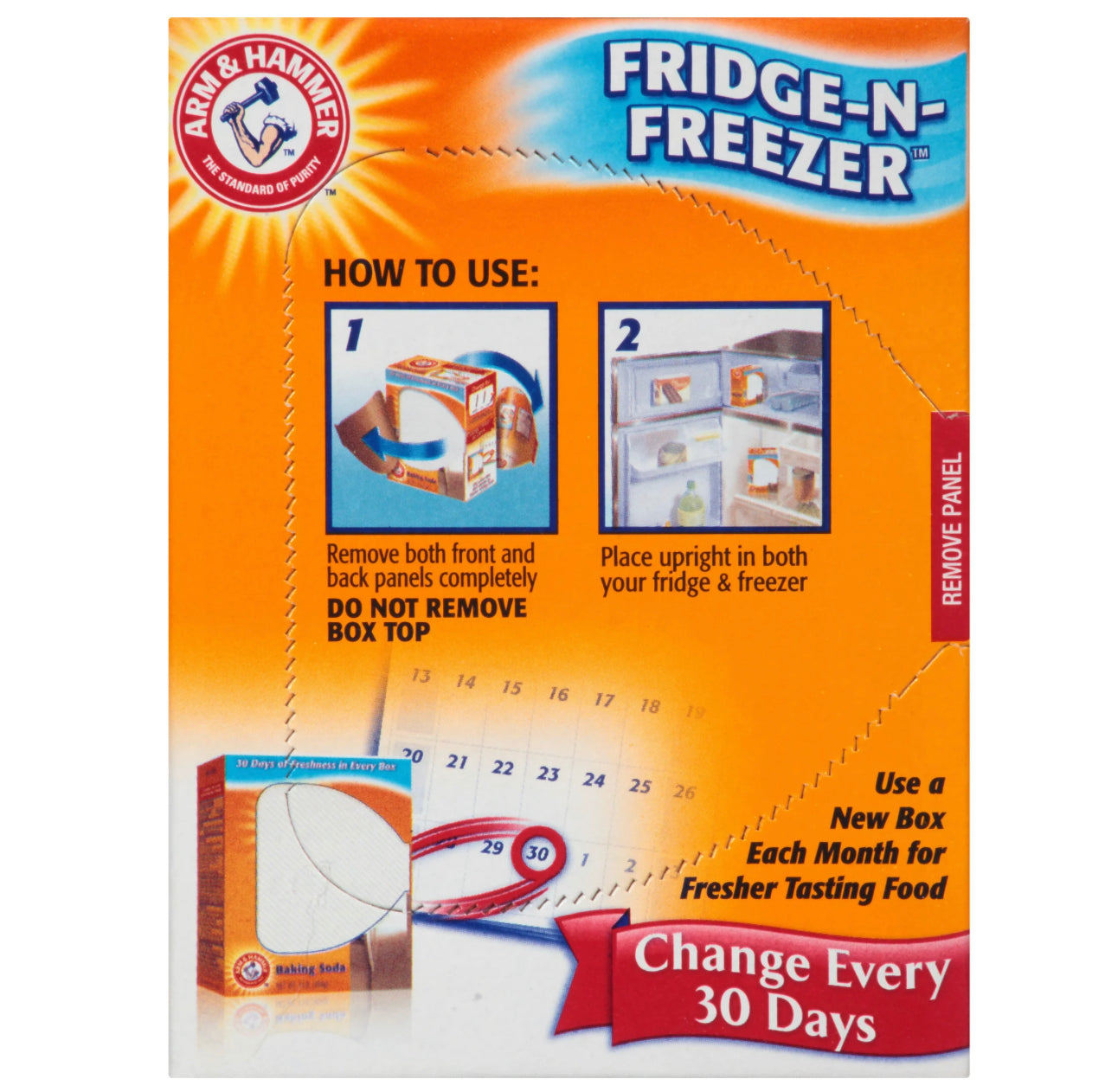 Arm & Hammer Baking Soda Fridge-n-Freezer Odor Absorber 14oz