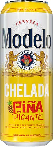 Modelo Chelada Pina Picante 24oz 3.5% abv