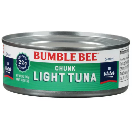 Bumble Bee Chunk Light Tuna In Water 5oz