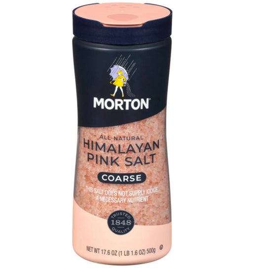 Morton Himalayan Pink Salt Coarse 17.6oz