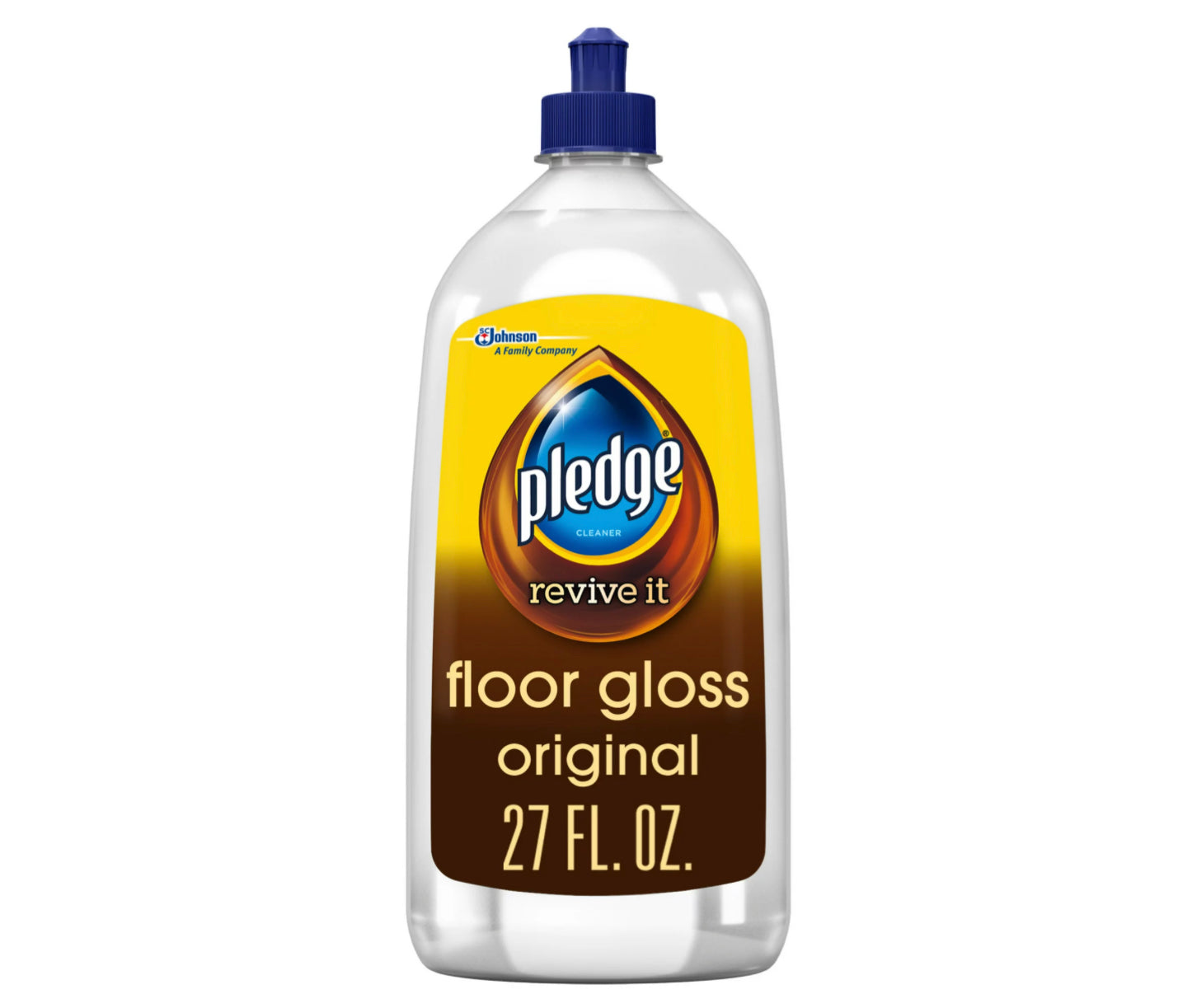 Pledge Revive It Floor Gloss Restores & Protects Sealed Wood Floors 27oz