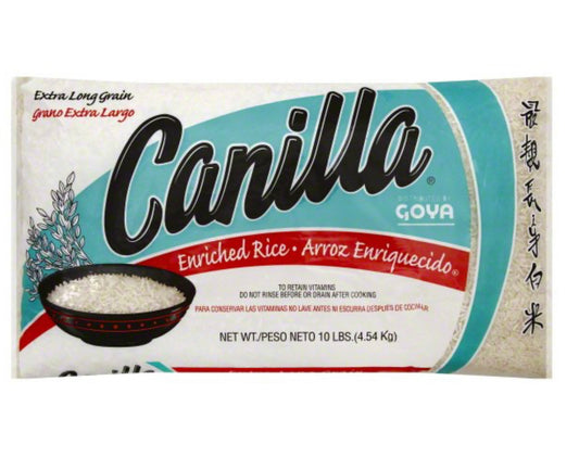 Canilla Extra Long Grain White Rice 10lb