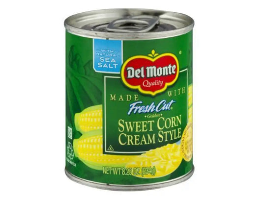 Del Monte Sweet Corn Cream Style 8.25oz