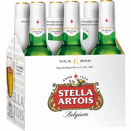 Stella Artois 5% abv