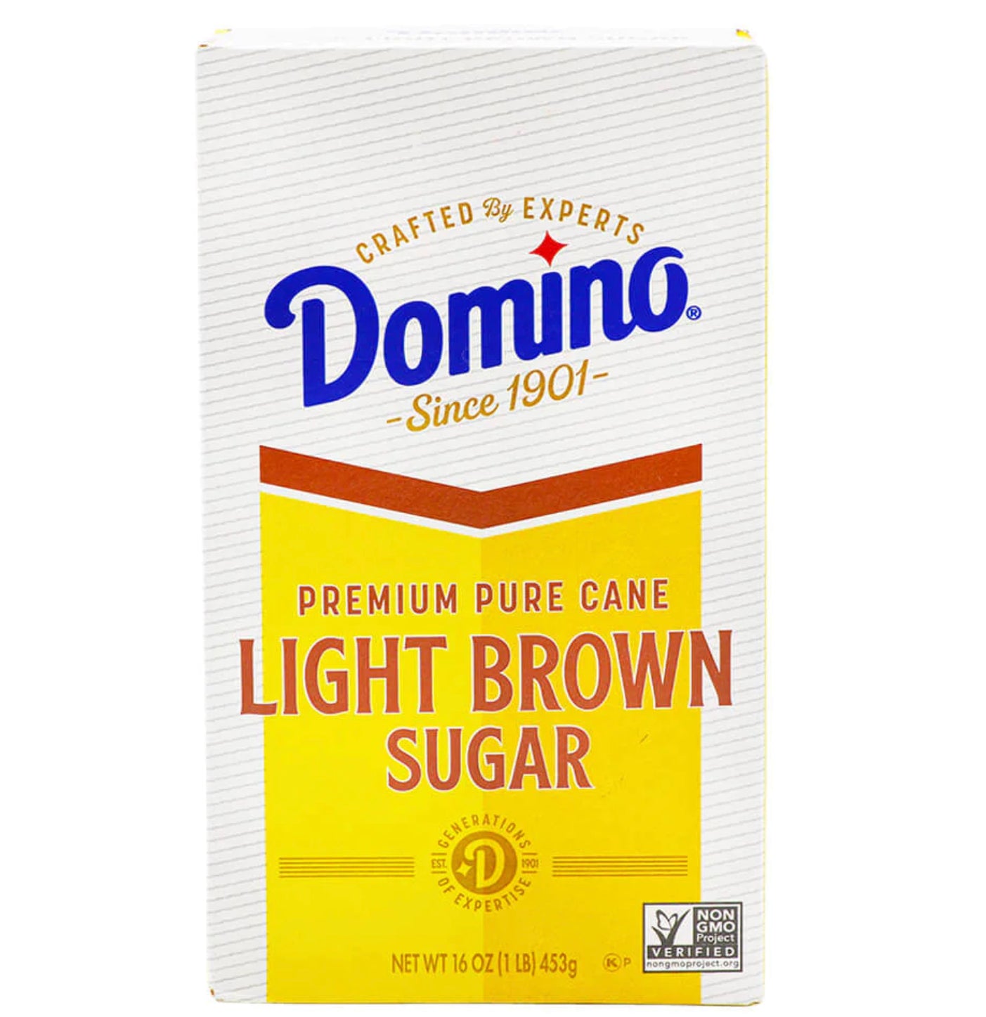 Domino Premium Pure Cane Light Brown Sugar 16oz