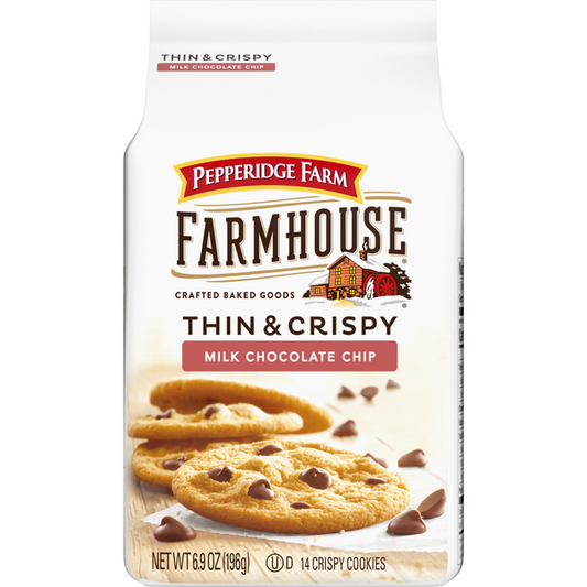 Peperidge Farm Thin & Crispy Milk Chocolate chip cookie 6.9 oz