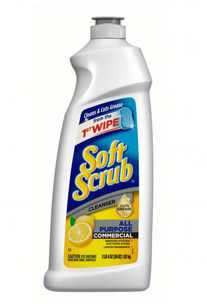 SoftScrub Cleanser Lemon Scent 36oz