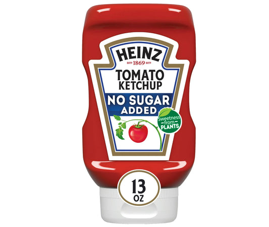 Heinz Tomato Ketchup With No Sugar Added 13oz