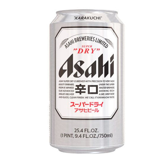 Asahi Super Dry 25.4oz 5.2% abv