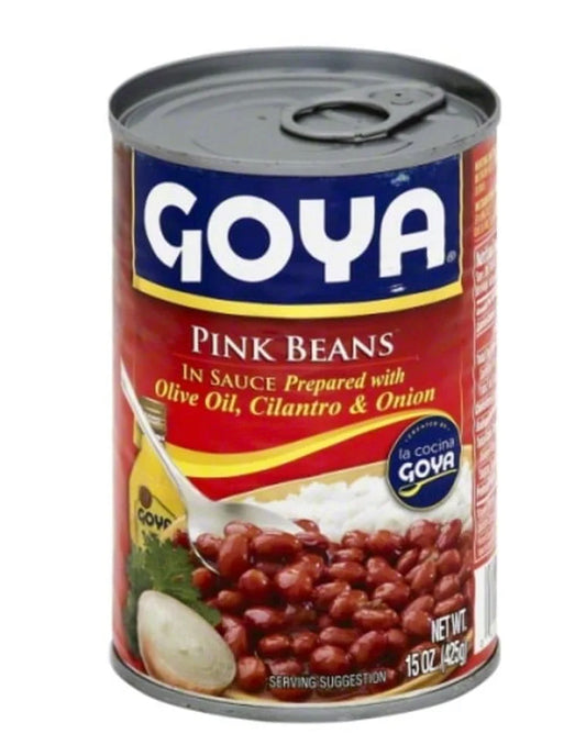 Goya Pink Beans In Sauce 15oz