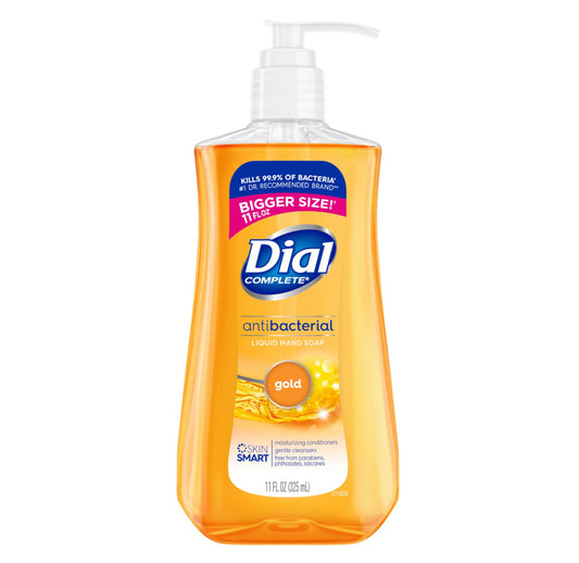 Dial Liquid Hand Soap Antibacterial Gold 11oz