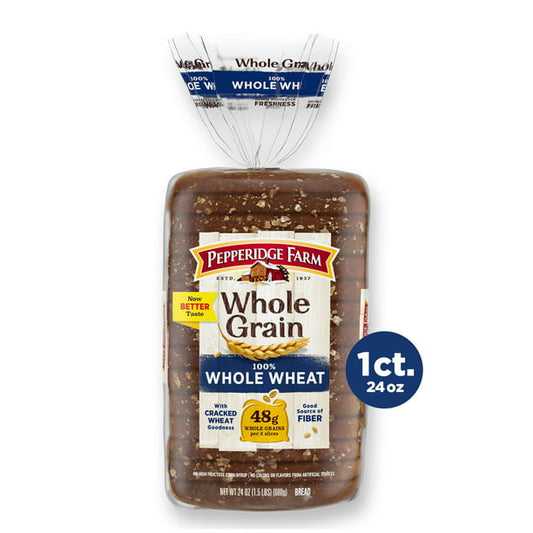 Pepperidge Farm Whole Grain 100% Whole Wheat 24oz