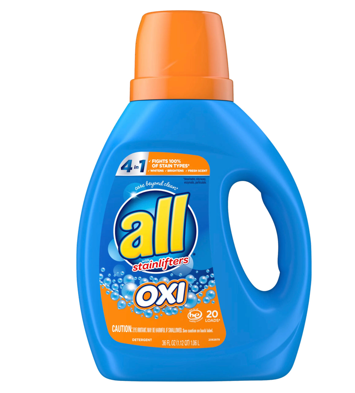 All Stain Lifters With OXI Stain Removers & Whiteners 36oz