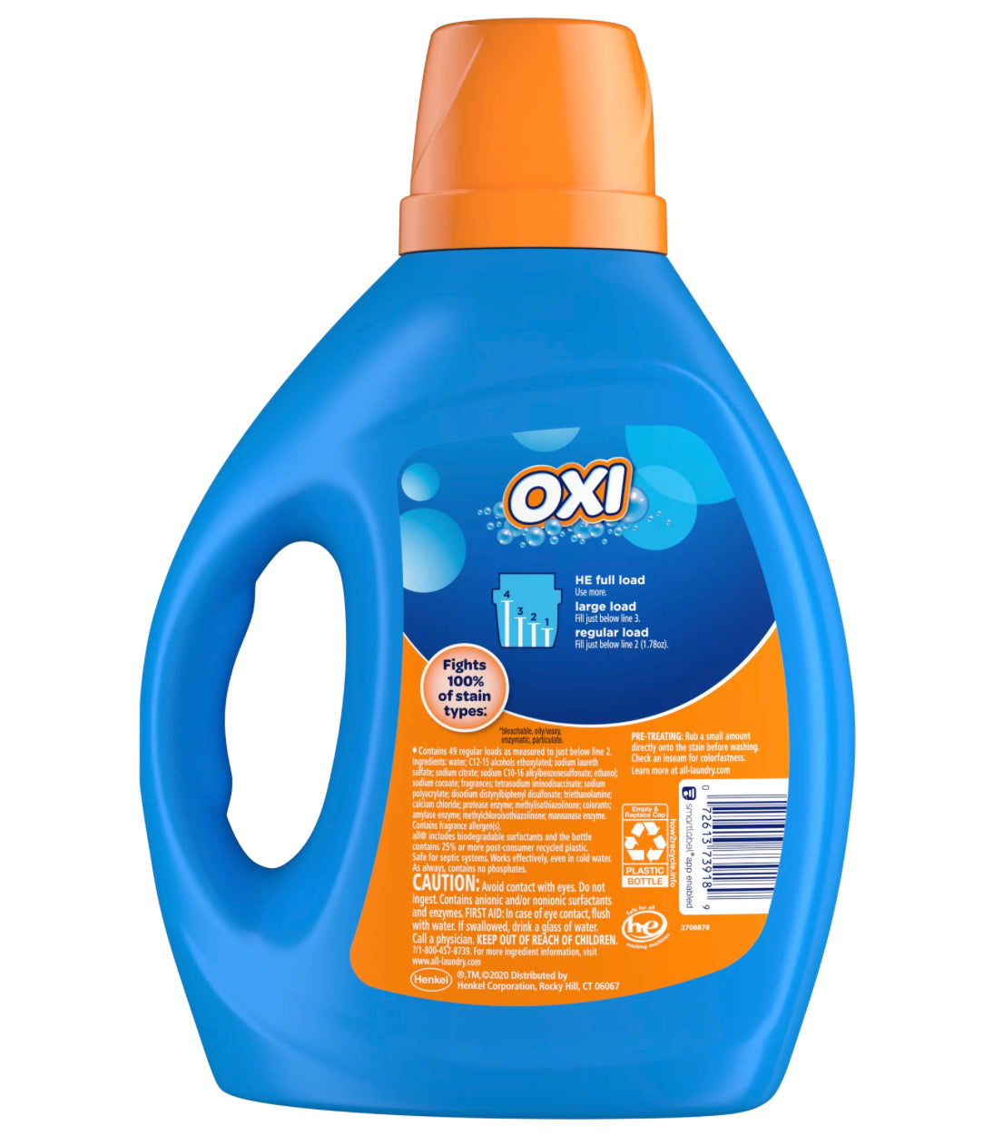 All Stain Lifters With OXI Stain Removers & Whiteners 36oz