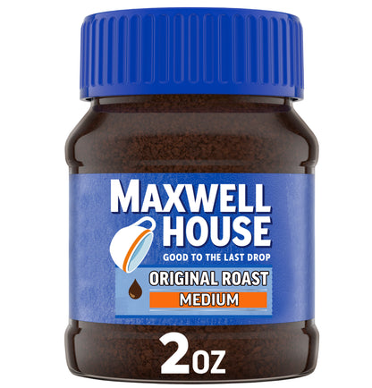 Maxwell House Original Roast Instant Coffee 2oz