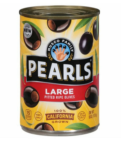 Musco Family Pearls Large Pitted Ripe Olives 6oz