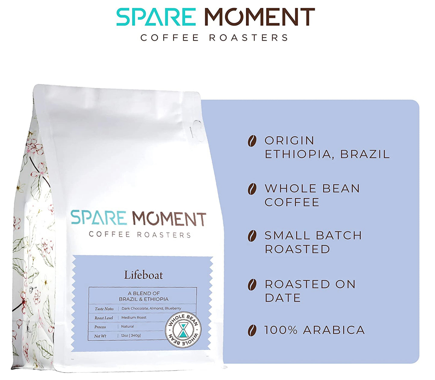 Spare Moment Coffee Lifeboat 12oz