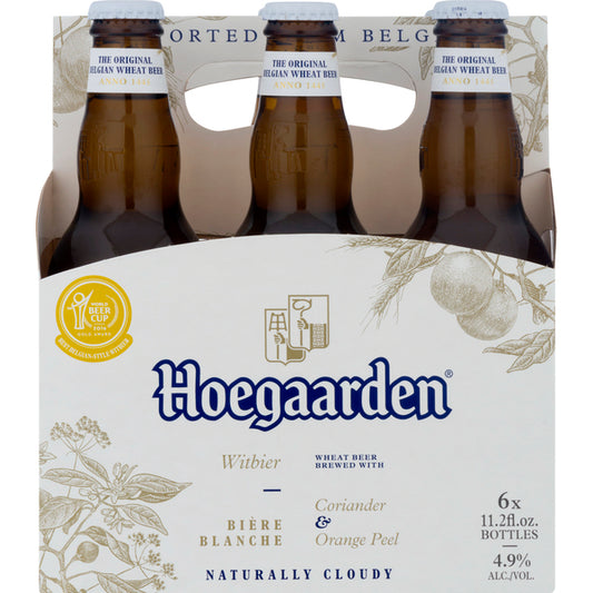 Hoegaarden Witbier 4.9% abv