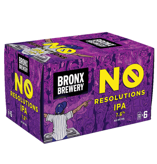 Bronx Brewery No Resolution IPA 7.6% abv