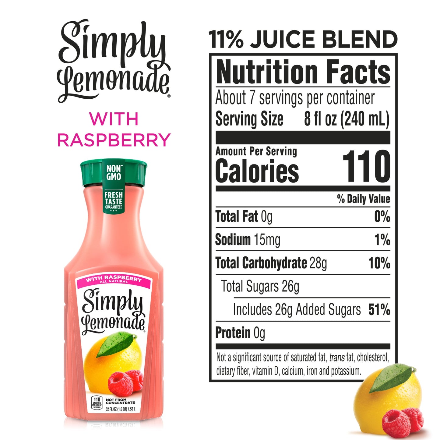 Simply Raspberry Lemonade 52oz