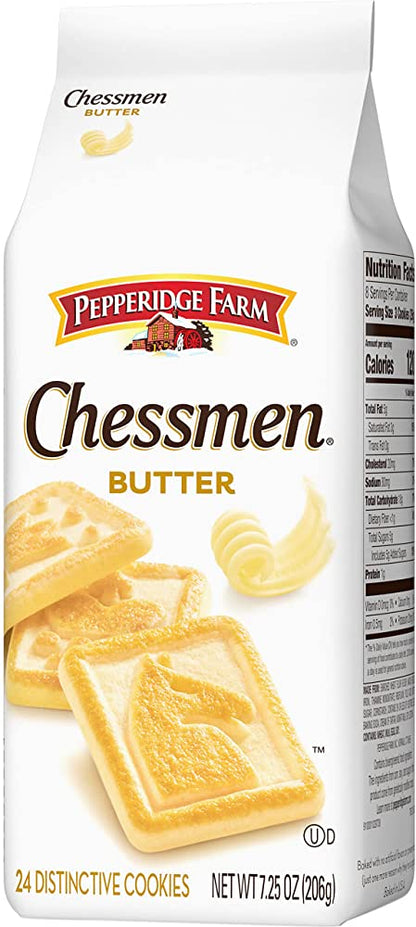 Pepperidge Farm Chessmen Butter cookies 7.25 oz