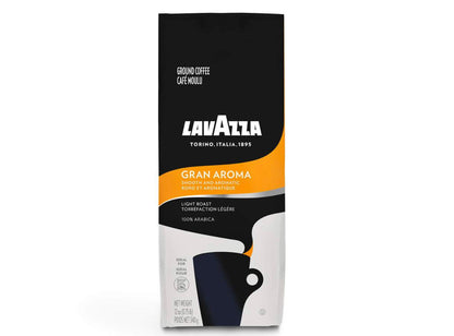 Lavazza Gran Aroma Light Roast Ground Coffee Blend 12oz