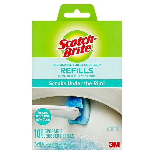 Scotch Brite Toilet Scrubber Refills 10ct