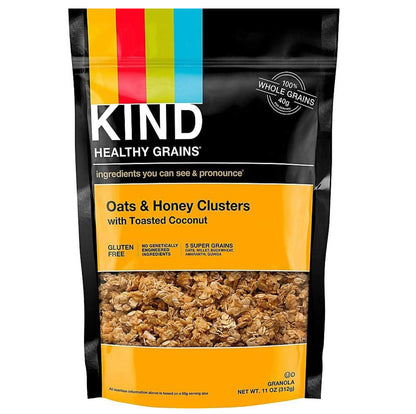 KIND Healthy Grains Oats & Honey Clusters With Toasted Coconut 11oz