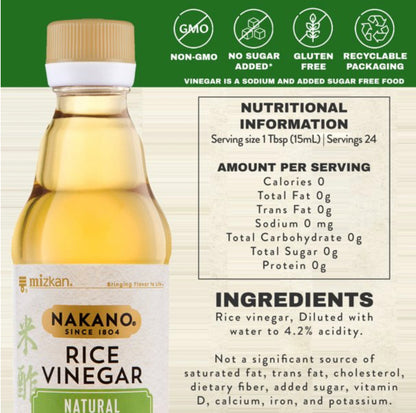 Nakano Rice Vinegar 12oz