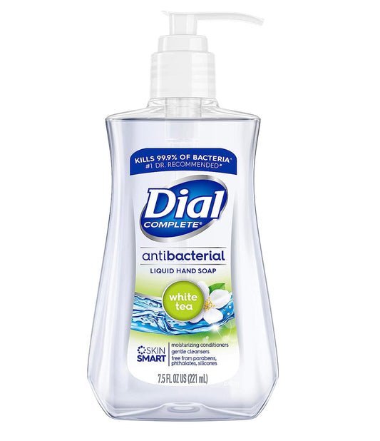 Dial Antibacterial Liquid Hand Soap White Tea 7.5oz