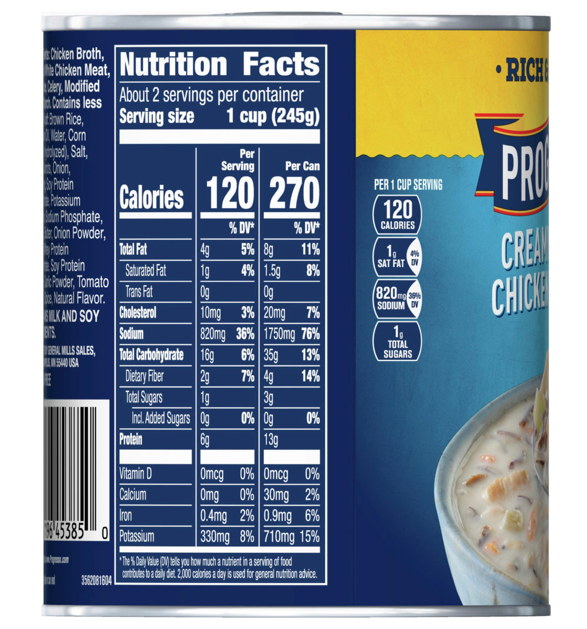 Progresso Creamy Roasted Chicken Wild Rice 18.5oz