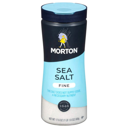 Morton Sea Salt Fine 17.6oz