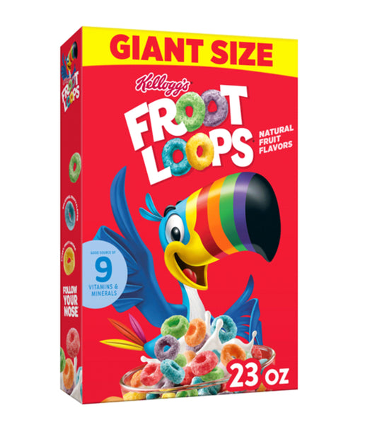 Kellogg's Froot Loops Family Size 23oz