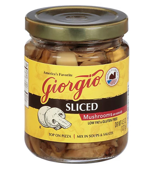 Giorgio Sliced Mushrooms 4.5oz