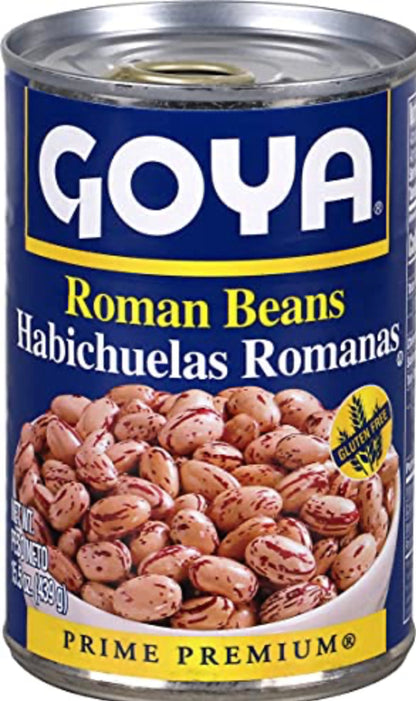 Goya Roman Beans Prime Premium 15.5oz