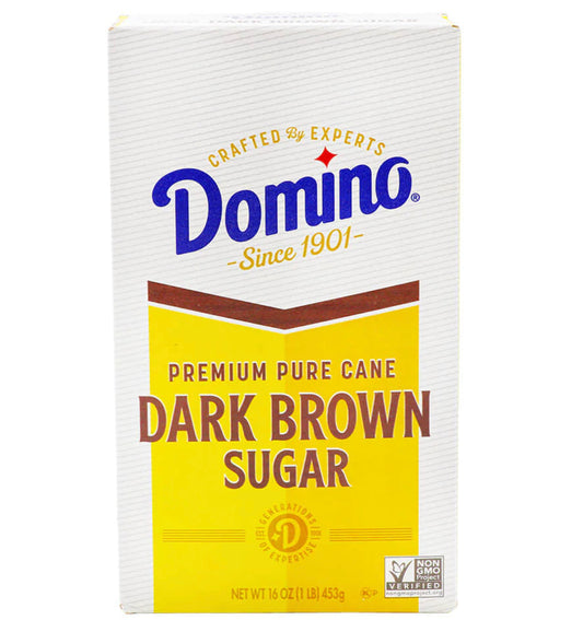 Domino Dark Brown Sugar Pure Cane Sugar 16oz